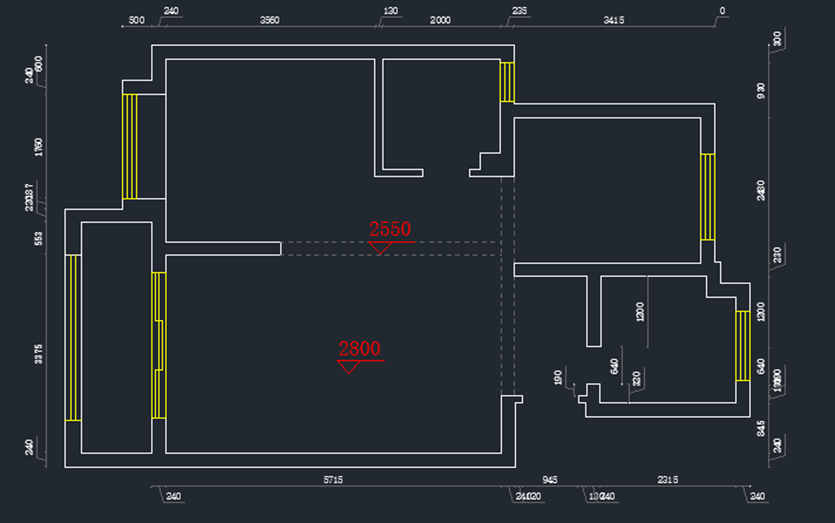 红星国际广场89平米装修效果图