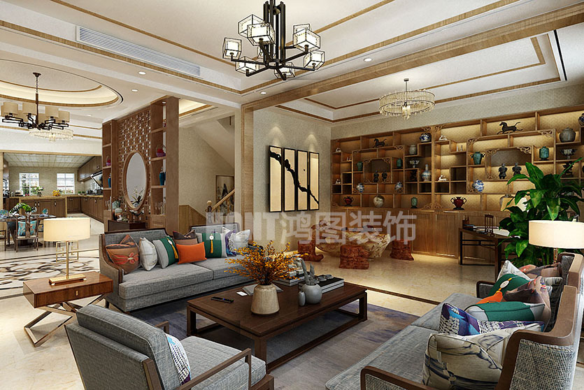 万科御龙山别墅装修案例