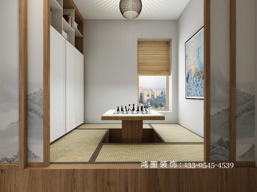 鸿图装饰—德蚨家园96平米北欧风格精品案例分享