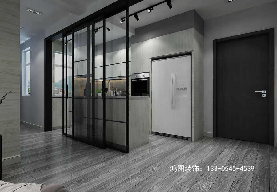 万达华府 后现代风格装修效果