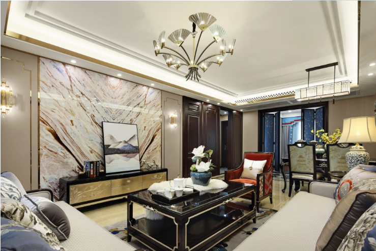 鸿图装饰 新中式风格装修案例