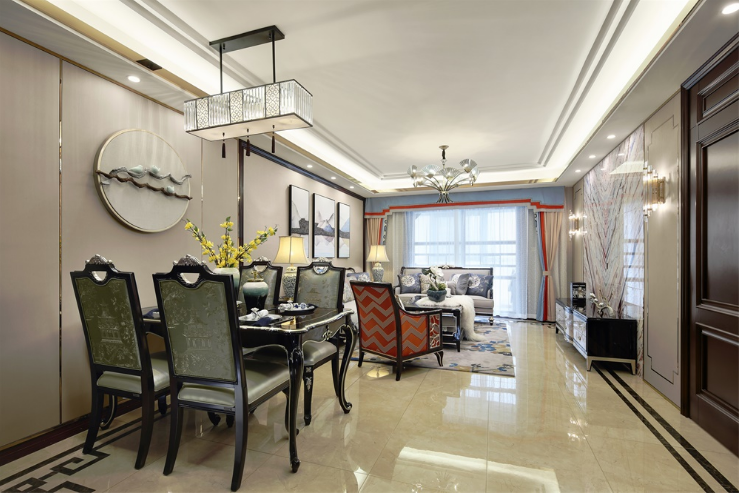 鸿图装饰 新中式风格装修案例