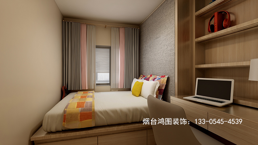 烟台家装—泰颐新城现代风格95平米装修案例