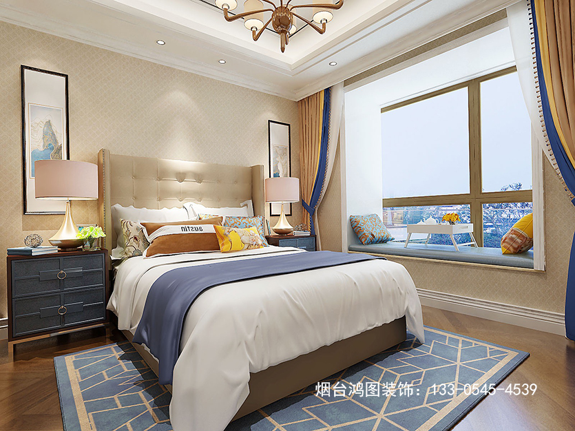 烟台家装—泰颐新城现代风格95平米装修案例