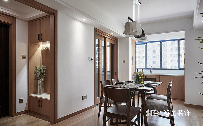  烟台装修案例分享：北欧与新中式碰撞演绎岁月静好