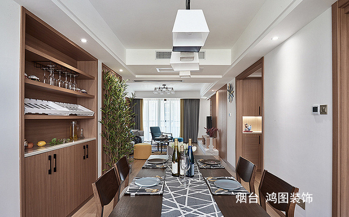  烟台装修案例分享：北欧与新中式碰撞演绎岁月静好