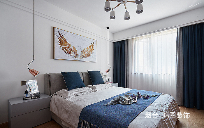  烟台装修案例分享：北欧与新中式碰撞演绎岁月静好