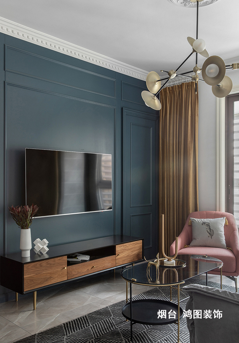 烟台室内装修：品味时光雕刻的法式浪漫