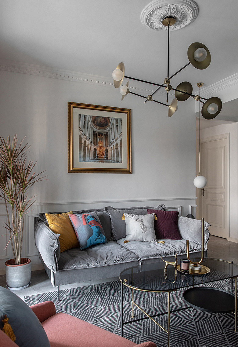 烟台室内装修：品味时光雕刻的法式浪漫