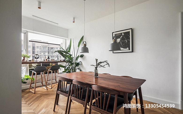 鸿图装饰：北欧风格装修案例