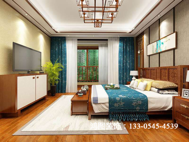 鸿图装饰—南山世纪华庭装修效果图