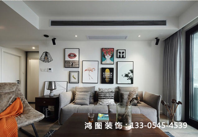 鸿图装饰 后现代现代风格