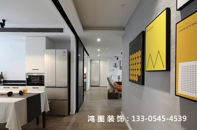 鸿图装饰 后现代现代风格