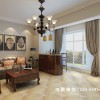 烟台装修公司—鸿图装饰打造万象城美式风格设计方案