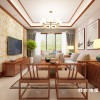 天颐郦城117平米中式风格装修效果