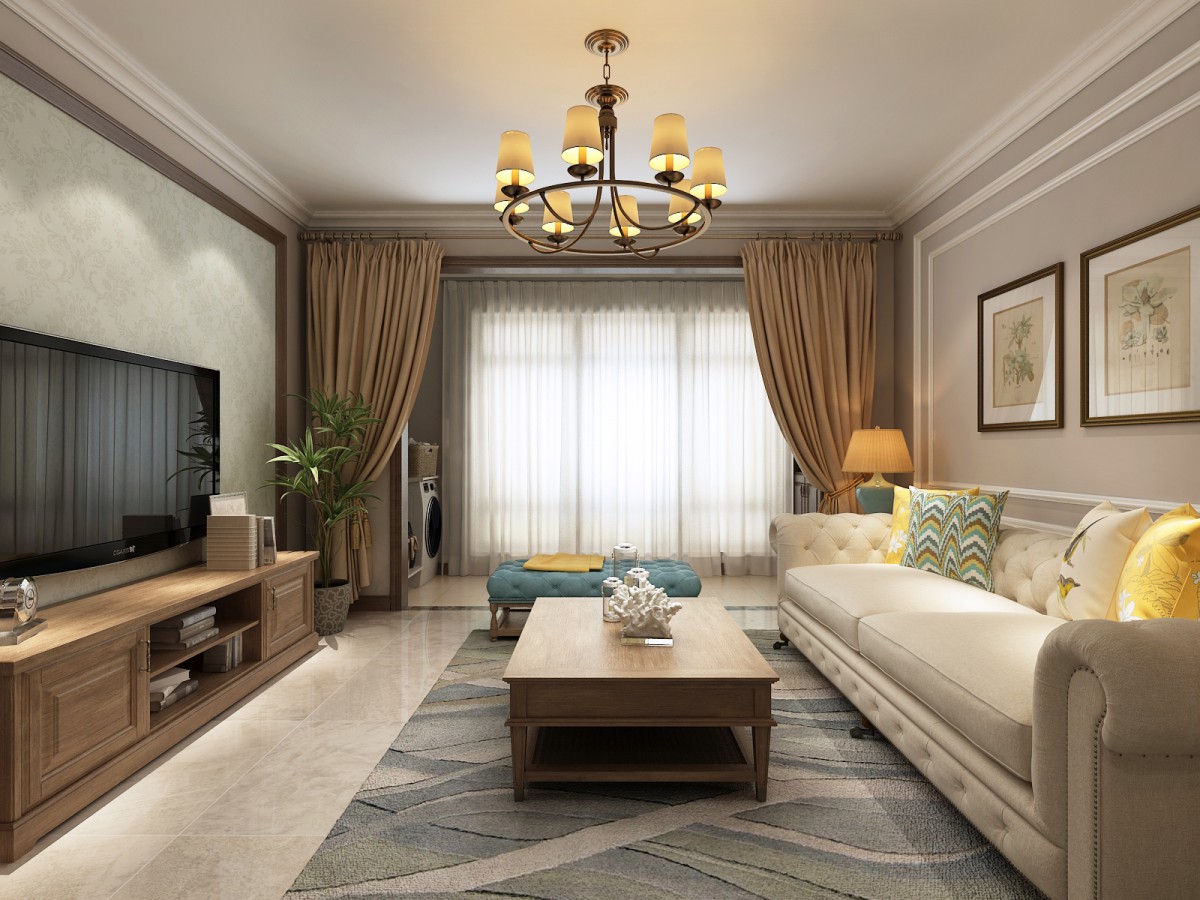 整体墙面不需要太多装饰，以简洁实用为主。			
