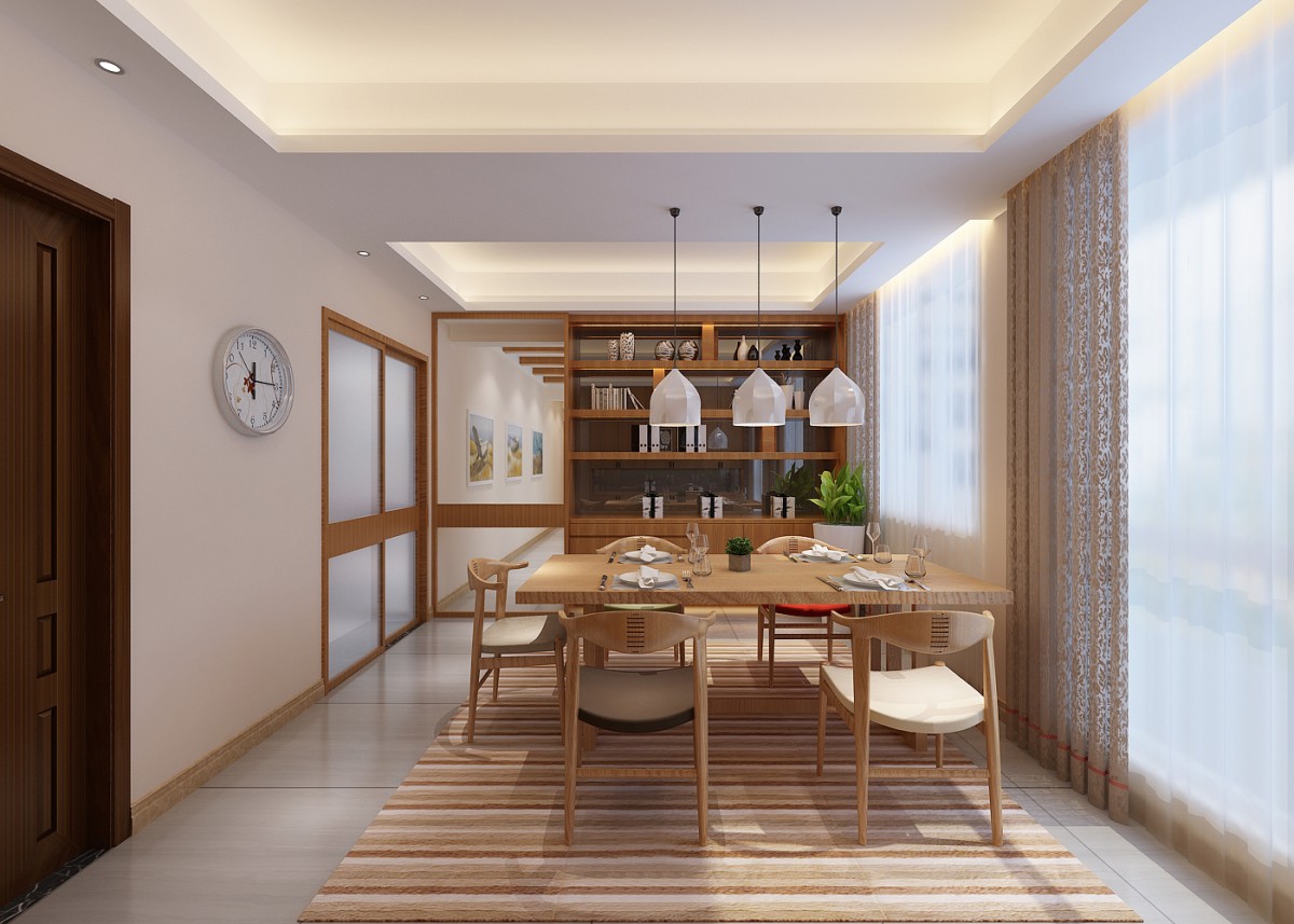 日式设计风格直接受日本和式建筑影响，讲究空间的流动与分隔，流动则为一室，分隔则分几个功能空间，空间中总能让人静静地思考。			
