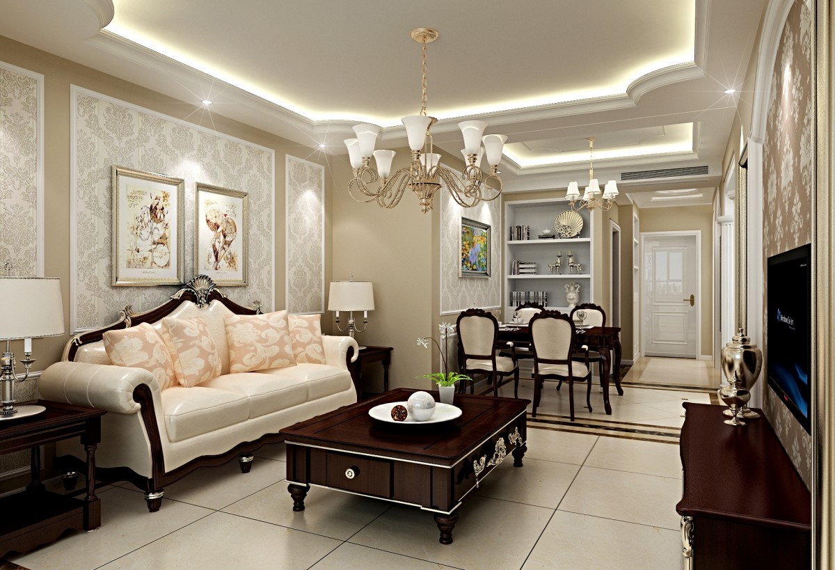 饰品、挂画的整体协调搭配让空间每一处都可以体现出细节的讲究，展现空间其独特的完整性。			
