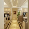 走廊地面顶面的造型以及划分搭配和谐相互对应			
