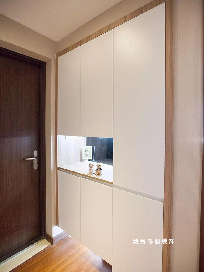 烟台鸿图装饰  玄关装修