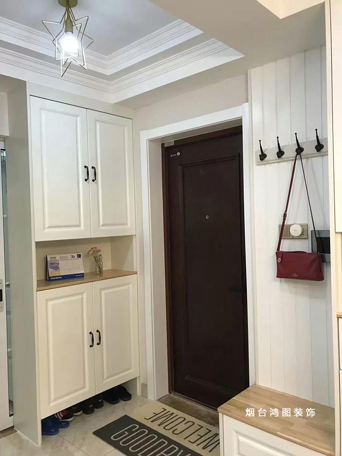 烟台鸿图装饰  玄关装修