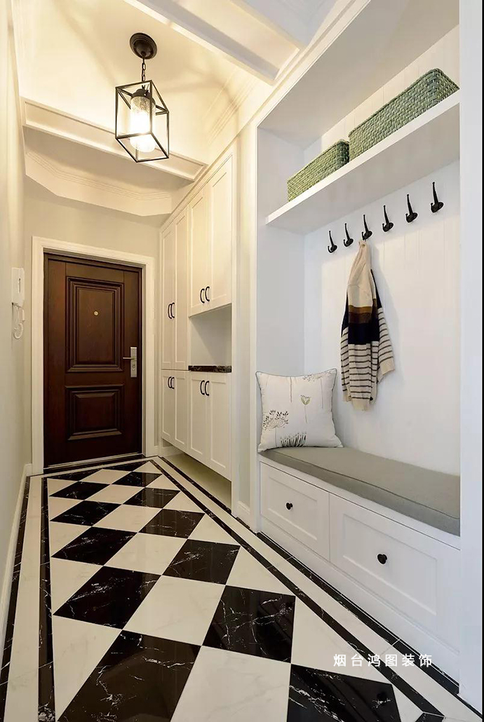 烟台鸿图装饰  玄关装修