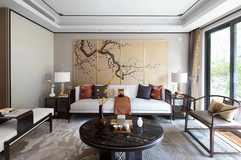 鸿图装饰新中式风格装修鉴赏