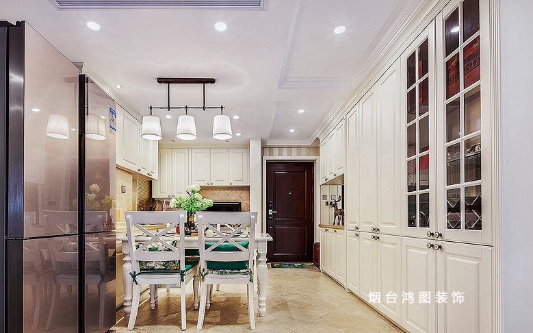 鸿图装饰 美式风格小户型装修