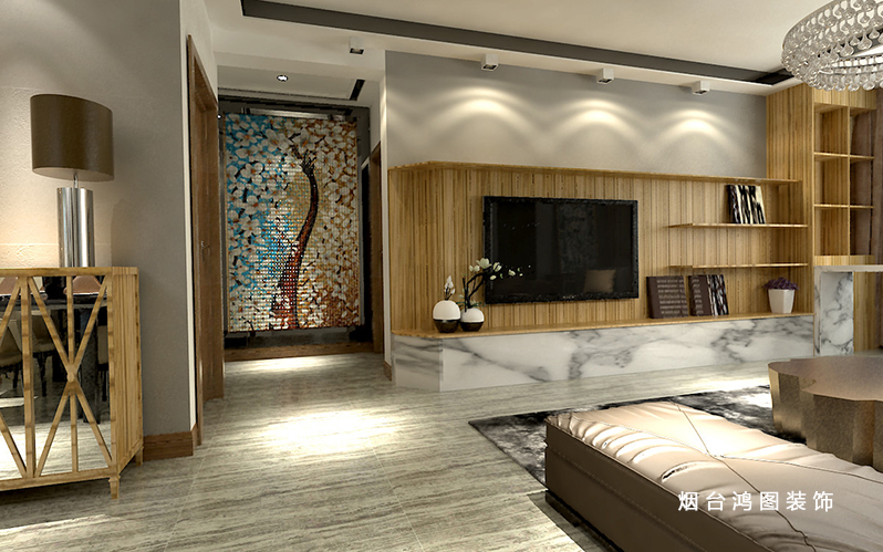 烟台装修案例—翡翠明珠装修效果图