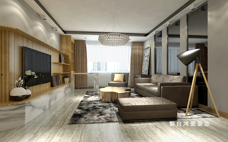 烟台装修案例—翡翠明珠装修效果图