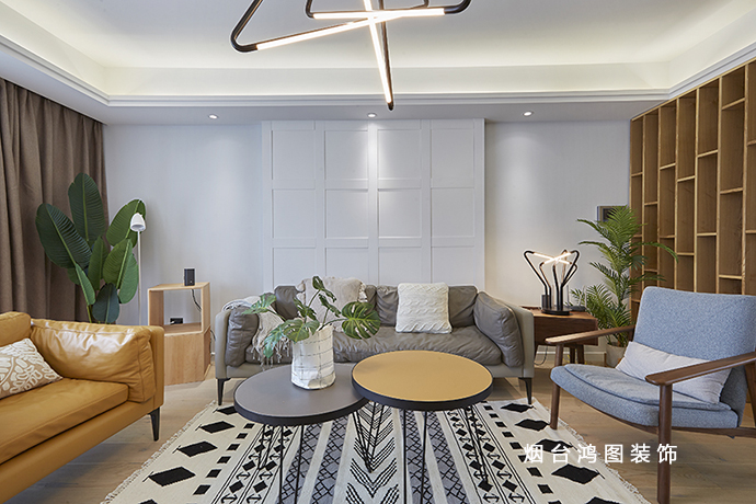 把北欧极简装出新花样 他家既文艺又霸气!