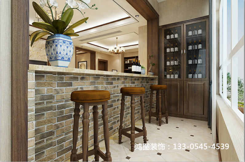 龙湖葡醍海湾新中式风格