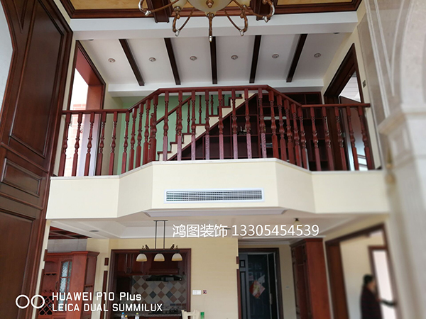 伴山一号紫林园 鸿图装饰实景工地