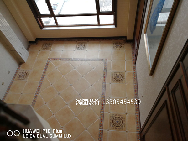 伴山一号紫林园 鸿图装饰实景工地