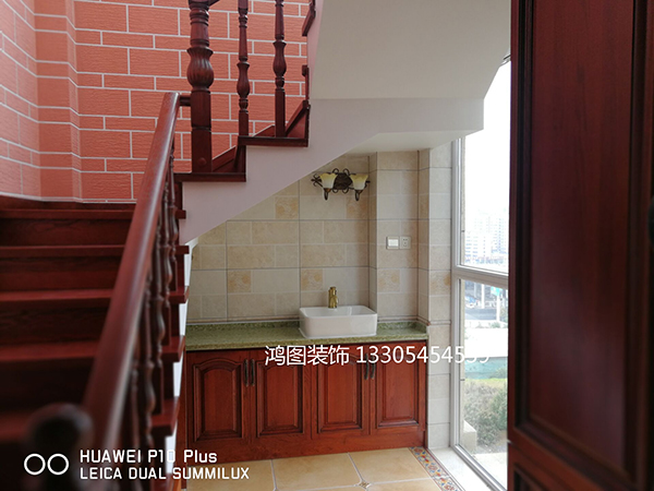 伴山一号紫林园 鸿图装饰实景工地