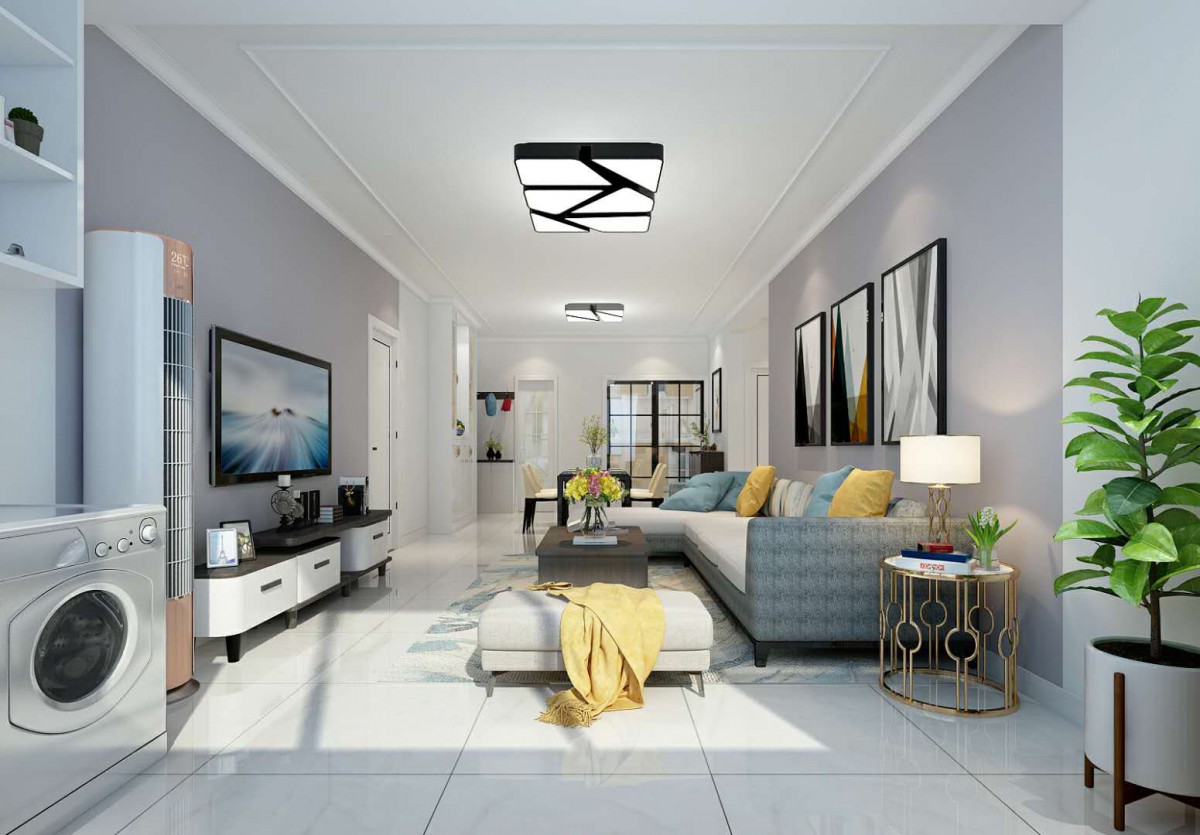 鸿图装饰 逸城山色装修案例