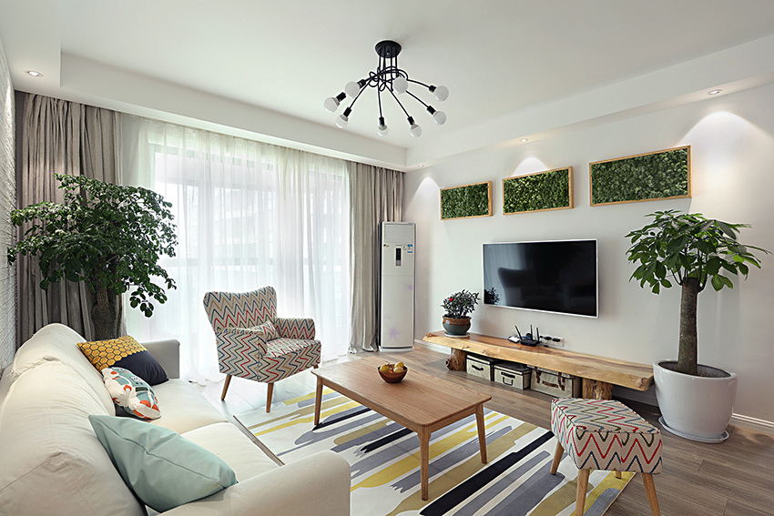 四白落地的家，把最简单的美感发挥到极致！