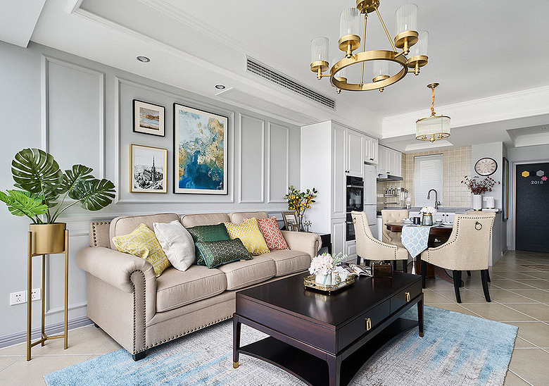 鸿图装饰 美式风格