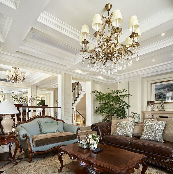 鸿图装饰 古典美式风格
