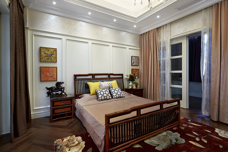 鸿图装饰 古典美式风格