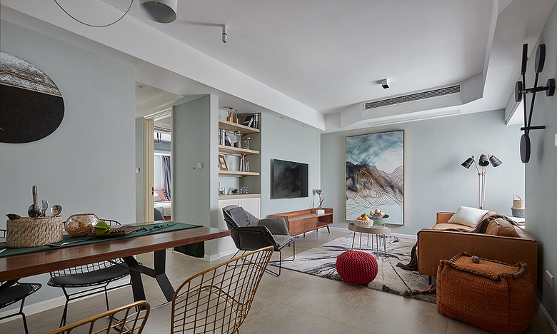 鸿图装饰 烟台室内装修案例  简约风格