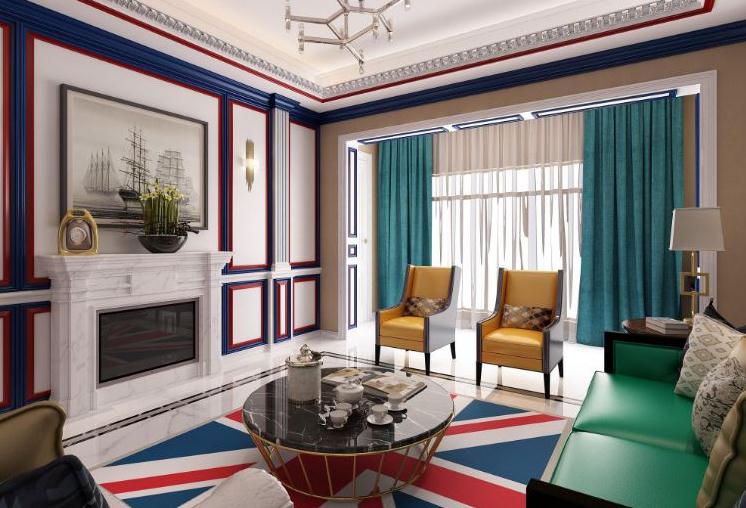 英伦风格装修图片