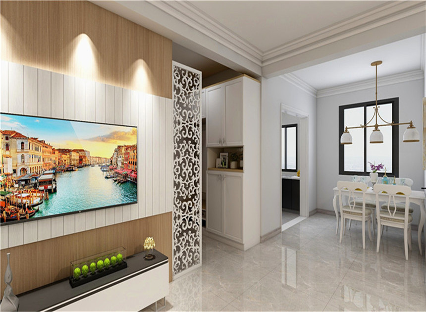 现代风格客厅效果图