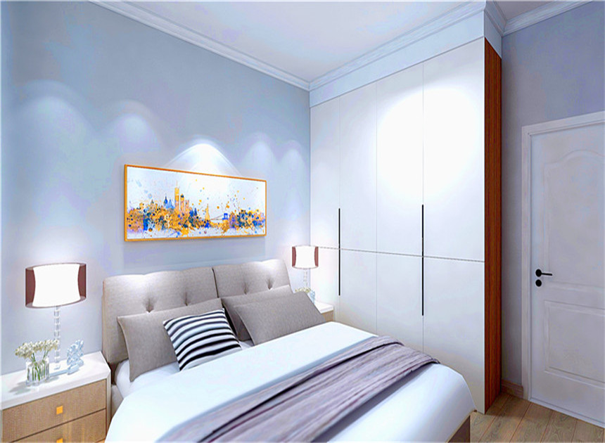 现代简约装修风格-卧室