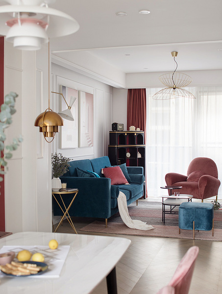 现代轻奢风格装修案例 烟台装修公司 鸿图装饰