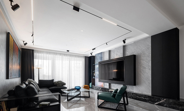 烟台装饰公司：黑白灰，刚性十足的家居设计你HOID住吗？