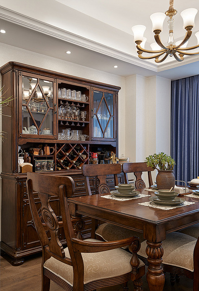 烟台装修公司实景案例：品味简约雅致的美式风格！