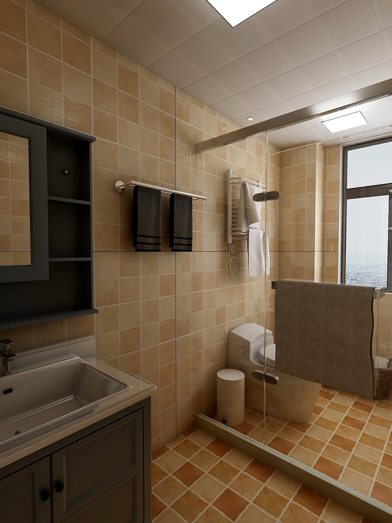 【福山澳城苑小区】现代简约装修效果图  