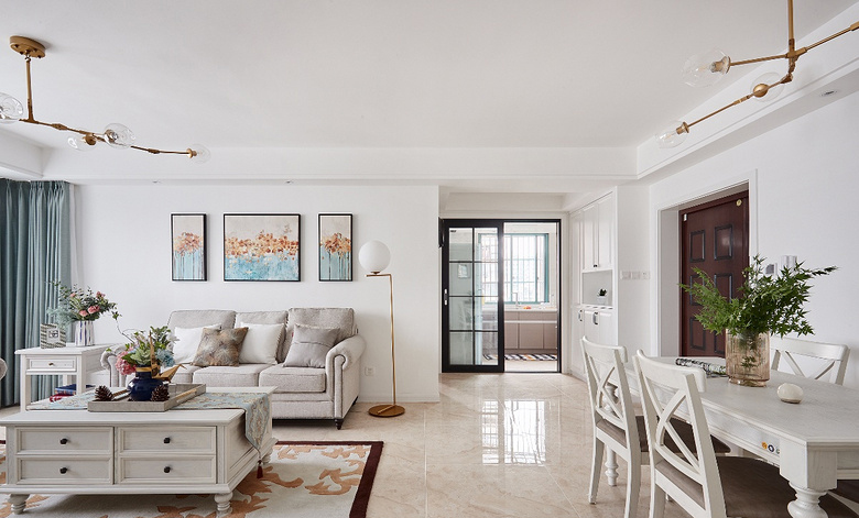 鸿图装饰  烟台装饰公司 美式风格