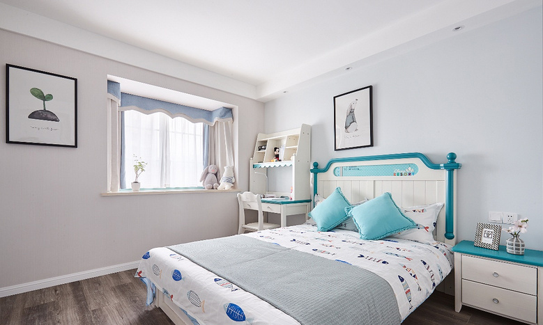 鸿图装饰  烟台装饰公司 美式风格